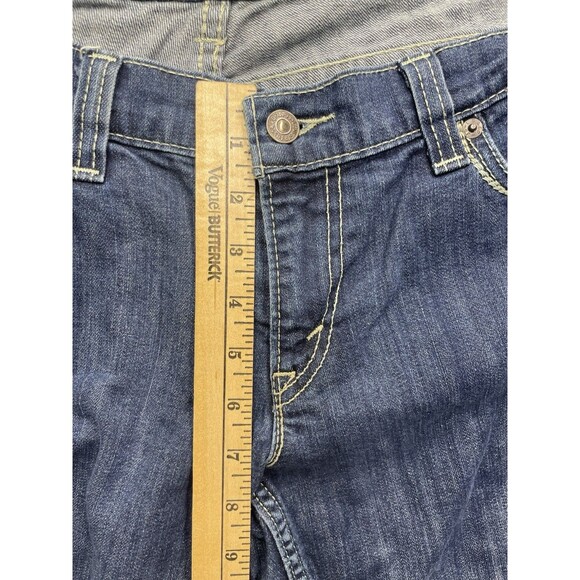 Levi’s Jeans 524 Too Superlow Women’s 13L Tall (35x33) Blue Retro Dark Wash - Picture 10 of 11